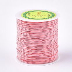 Pink Нейлоновая нить, розовые, 1.5 мм, около 120.29 ярдов (110 м) / рулон