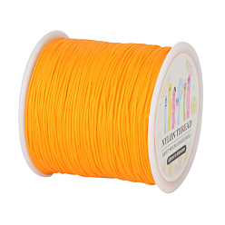 Orange Nylon Thread, Orange, 0.8mm, about 98.43yards/roll(90m/roll)
