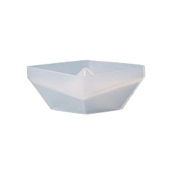 Белый Формы для свечей из пищевого силикона своими руками, для изготовления свечей, 3d бумажный кораблик, белые, 8.6x4.8x3 см