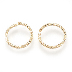 Real 18K Gold Plated Brass Linking Rings, Real 18K Gold Plated, Ring, 10x1mm