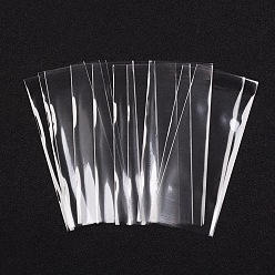 Clear Rectangle OPP Cellophane Bags, Clear, 7x4cm, Unilateral Thickness: 0.035mm