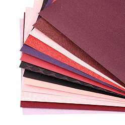 Mixed Color Scrapbook Paper Pad, for DIY Album Scrapbook, Greeting Card, Background Paper, Mixed Color, 21x14.7x0.02cm, 13pcs/bag