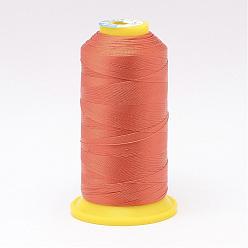 Coralino Hilo de coser de nylon, coral, 0.6 mm, sobre 300 m / rollo