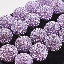 371_Фиолетовый Подарок для валентина для нее, 925 серьги из стерлингового серебра австрийского хрусталя, мяч серьги, круглые, 371 _violet, 4 мм