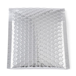 Gris Clair Sacs d'emballage en films laminés en polyéthylène et en aluminium, courrier à bulles, enveloppes matelassées, rectangle, gainsboro, 17~18x15x0.6 cm