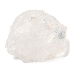 Cristal de Quartz Brûleurs d'encens en cristal de quartz naturel, porte-encens de forme irrégulière, bureau à domicile salon de thé fournitures bouddhistes zen, 40~60mm