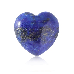 Lapis Lazuli Pierres de guérison naturelles lapis-lazuli, coeur amour pierres, pierres de poche pour l'équilibrage du reiki, cœur, 15x15x10mm