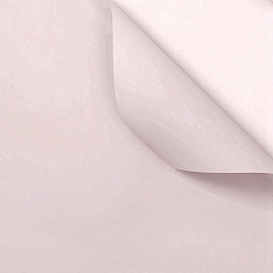 Dark Salmon Solid Color Plastic Paper Flower Wrapping Paper, Waterproof Florist Bouquet Paper, DIY Crafts, Dark Salmon, 550~580x550~580x0.05mm, 20 sheet/bag