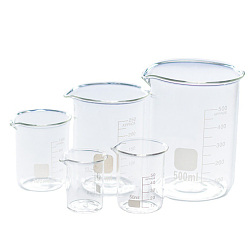 Прозрачный Стеклянные мерные чашки инструменты, градуированная чашка, прозрачные, емкость: 250 мл (8.45 жидких унций)