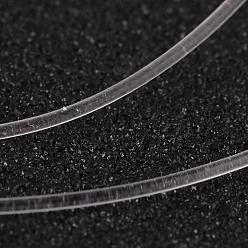 Clear Korean Elastic Crystal Thread, Clear, 0.7mm, about 1093.61 yards(1000m)/roll