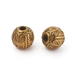Golden 304 Stainless Steel Beads, Rondelle, Golden, 11.5x10.5mm, Hole: 3.5mm