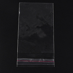 Прозрачный Прямоугольник ОПП целлофановые мешки, прозрачные, 14x7x0.02 см, внутренней меры: 11x7 см