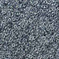 (RR3204) Cristal Doublé De Patine De Fumée Magique Perles rocailles miyuki rondes, perles de rocaille japonais, (rr 3204) cristal fumée recouvert de patine fumée magique, 15/0, 1.5mm, trou: 0.7 mm, sur 5555 pcs / bouteille, 10 g / bouteille