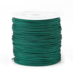 Verde azulado Hilo de nylon, cerceta, 0.8 mm, sobre 45 m / rollo
