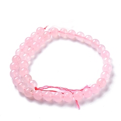 Pink Natural White Jade Beads, Round, Dyed, Pink, 10mm, Hole: 1.2mm, about 38pcs/strand, 14.96 inch(38cm)