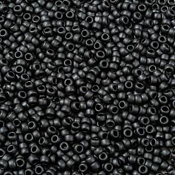 (611) Matte Color Opaque Gray TOHO Round Seed Beads, Japanese Seed Beads, (611) Matte Color Opaque Gray, 11/0, 2.2mm, Hole: 0.8mm, about 50000pcs/pound