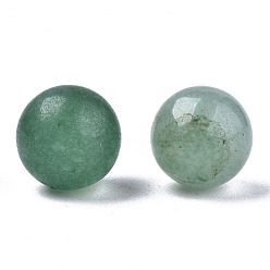 Aventurine Verte Perles naturelles en aventurine verte, sphère de pierres précieuses, pas de trous / non percés, ronde, 8mm