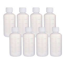 Clear 120ml Plastic Glue Bottles, Clear, 11cm, Capacity: 120ml