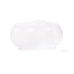 (7BDF) Прозрачный морозный бирюзовый Diy облака зеркальная поверхность силиконовые формы, формы для литья смолы, для изготовления изделий из уф-смолы и эпоксидной смолы, призрачный белый, 34x49x23 мм