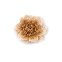 Pérou Accessoires d'ornement de fleurs artificielles en toile de jute, Pérou, 45mm