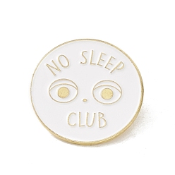 Body Creative Enamel Pin, Gold Plated Badge for Backpack Clothes, Face Pattern, 28x1.6mm