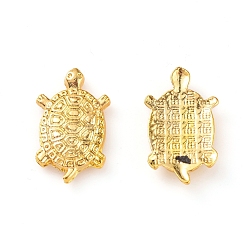 Золотой Сплав цинка кабошонов, для наполнения кристаллами эпоксидной смолы, черепаха, золотые, 16x10x2 мм
