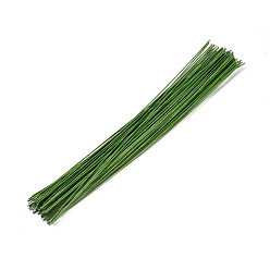 Lime Vert Cravates en papier, avec noyau de fer, cravates multifonctionnelles pour plantes torsadées, pour plantes jardin bureau et maison, lime green, 360x1.5mm