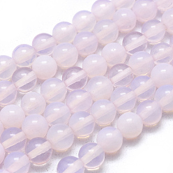 Opalite Opalite Beads Strands, Round, 8mm, Hole: 1mm, about 50pcs/strand, 14.76 inch(37.5cm)