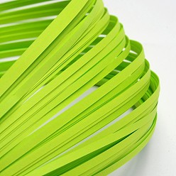 Jaune Vert QUILLING bandes de papier, jaune vert, 390x3mm, à propos 120strips / sac