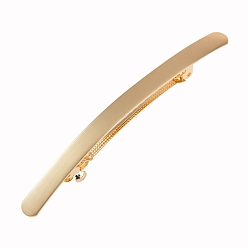 Oro Pasadores para el cabello chapados en aleación, dorado, 100x8 mm