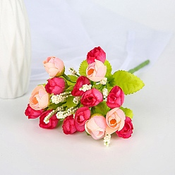 Малиновый Пластиковый искусственный цветок эвкалипта, на свадьбу домашнее украшение комнаты свадебные аксессуары, малиновый, 240 мм