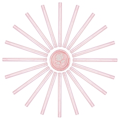 Фламинго Сургучные палочки, для ретро старинные сургучной печати, фламинго, 135x11 мм