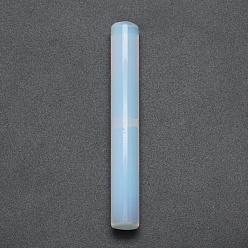Опал Opalite бисер, колонка, неочищенные / без отверстий, 75~76x10 мм