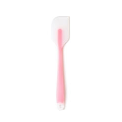 Pink Raspador de silicona, cuchillo para mezclar, espátula para crema, herramientas para hornear, rosa, 210x40 mm