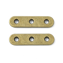 Antique Bronze Alloy Spacer Bars, Lead Free & Cadmium Free & Nickel Free, Antique Bronze, 24x6x2mm