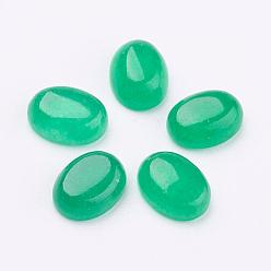 Malayo Jade Cabujones de jade natural de malasia, oval, 8x6x3 mm