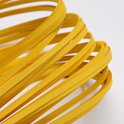 Goldenrod Quilling Paper Strips, Goldenrod, 390x3mm, about 120strips/bag