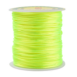 Jaune Vert Fil de nylon, jaune vert, 1.0mm, environ 76.55 yards (70m)/rouleau