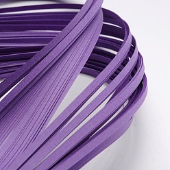 Violet Bleu QUILLING bandes de papier, bleu violet, 390x3mm, à propos 120strips / sac
