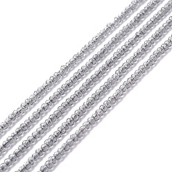 Gray Transparent Glass Beads Strands, Faceted, Round, Gray, 2mm, Hole: 0.6mm, about 182~201pcs/strand, 14.57~15.24 inch((37~38.7cm)