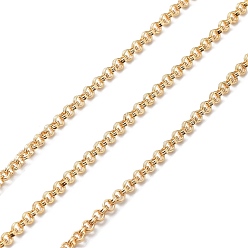 Real 14K Gold Filled Brass Rolo Chains, Soldered, Real 14K Gold Filled, Link: 2.5x1mm