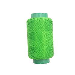 Lime Vert Fils à coudre en polyester, pour la couture à la main et à la machine, broderie pompon, lime green, 0.25mm