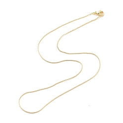 Real 18K Gold Plated Brass Serpentine Chains Necklace for Women, Cadmium Free & Lead Free, Real 18K Gold Plated, 17.56 inch(44.6cm)