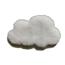 Cloud 12 : : accessoires pour maison de poupée, Chambre salon mini couverture en peluche scène accessoire de tournage, tapis en peluche imitation animal, nuage, 8mm