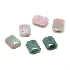 Indian Agate Natural Indian Agate Gemstone Cabochons, Rectangle, 25x18x7mm