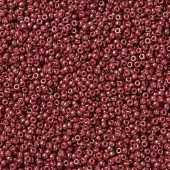 (RR4469) Duracoat Dyed Opaque Jujube MIYUKI Round Rocailles Beads, Japanese Seed Beads, (RR4469) Duracoat Dyed Opaque Jujube, 8/0, 3mm, Hole: 1mm, about 2111~2277pcs/50g
