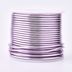 Lilac Round Aluminum Wire, Lilac, 10 Gauge, 2.5mm, about 80.38 Feet(24.5m)/roll