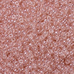 (RR366) Lustre Rose Coquille Perles rocailles miyuki rondes, perles de rocaille japonais, 11/0, (rr 366) lustre rose coquille, 2x1.3mm, trou: 0.8 mm, environ 50000 pièces / livre
