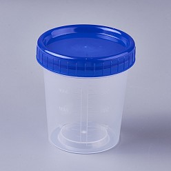Синий Мерный стаканчик пластиковые инструменты, синие, 6.6x7.3 см, емкость: 120 мл (4.06 жидких унций)