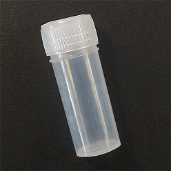 Humo Blanco Botellas de plástico selladas, tubo de almacenamiento de agujas, whitesmoke, 40x14 mm
